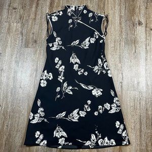 Evan -Picone print sleeveless dress Size 14